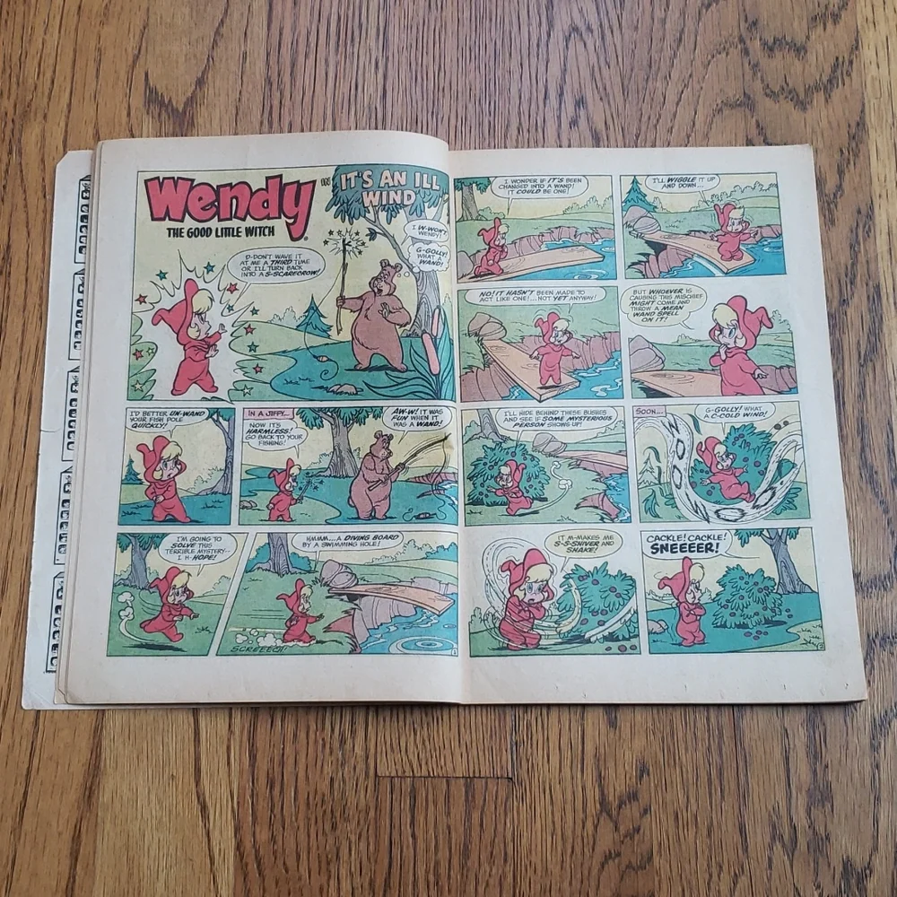 Vintage 60s Wendy Witch World Vol. 1 No. 6 Harvey Comics Comic Book - Picture 4 of 16